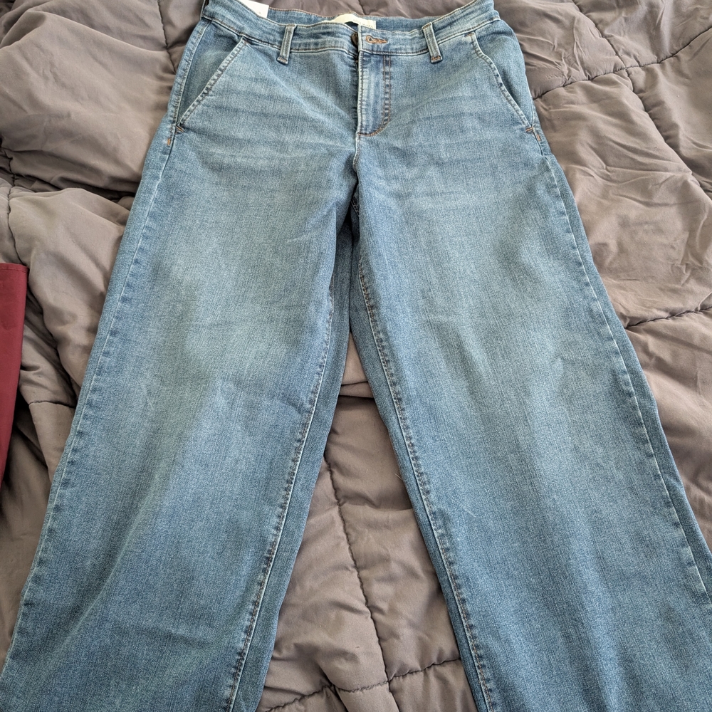 Stylish Blue Flare Women's Jeans